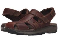 Hotsale Clarks Fisherman Sandals for Men - Raffe Bay - Brown Leather Sale Online